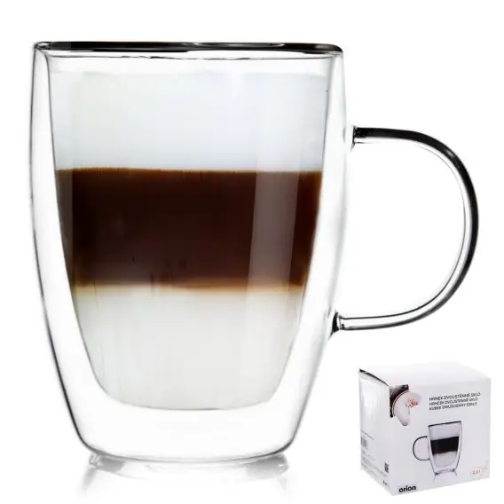 Tylko dziś Szklanka Termiczna 300ml Z Podwójną Scianką Do Latte Lumarko